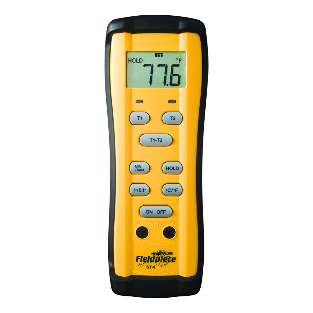 Fieldpiece USA - ST4 – Termometro con 2 termocoppie tipo k (misuratore di doppia temperatura)