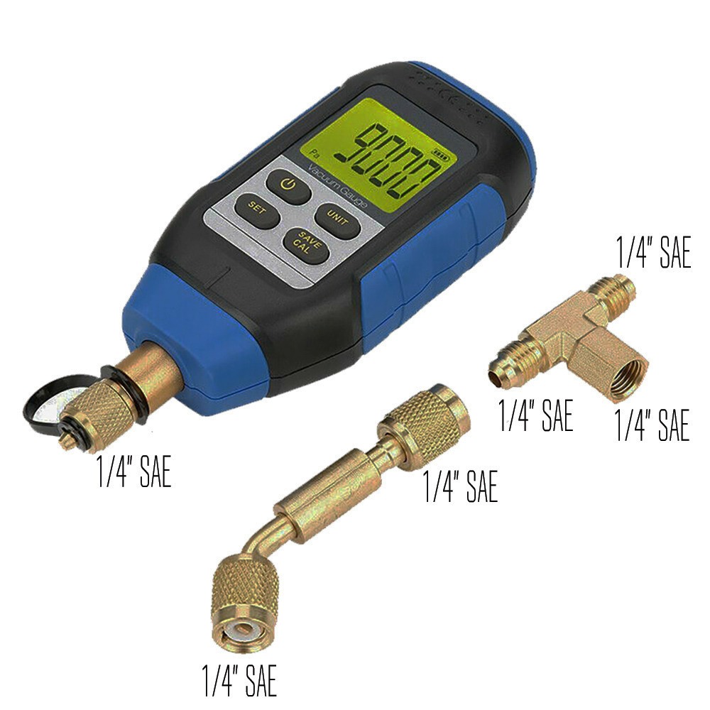 VALUE VMV-1 Vacuometro digitale intelligente con sensore di vuoto Pirani - immagine 4