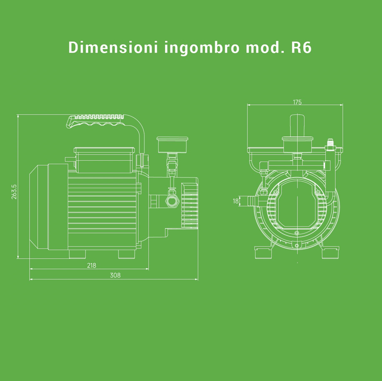 Pompa elettrica per carico e travaso olio sistemi HVACR - 25 bar (362 psi) - immagine 2
