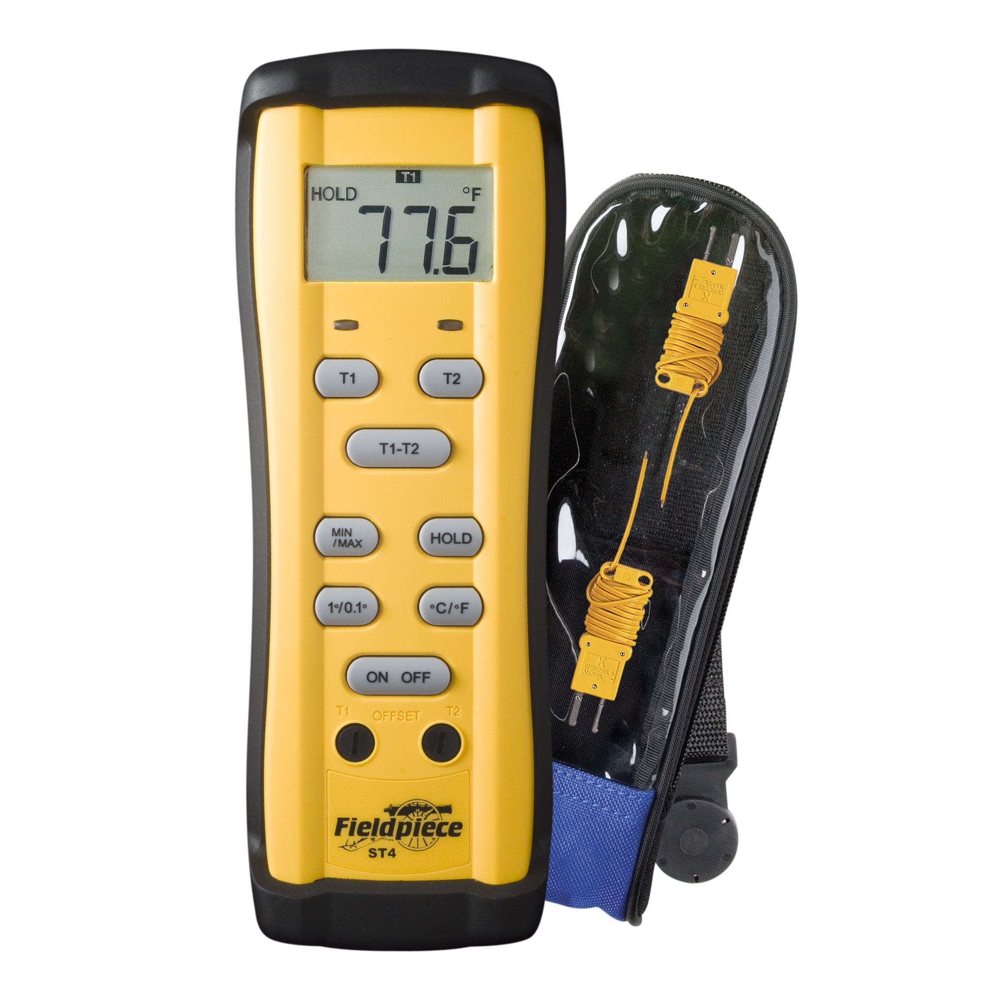 Fieldpiece USA - ST4 – Termometro con 2 termocoppie tipo k (misuratore di doppia temperatura) - immagine 2