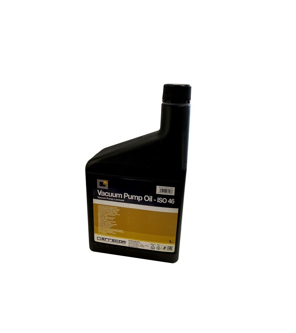 OLIO LUBRIFICANTE PER POMPE VUOTO 1lt