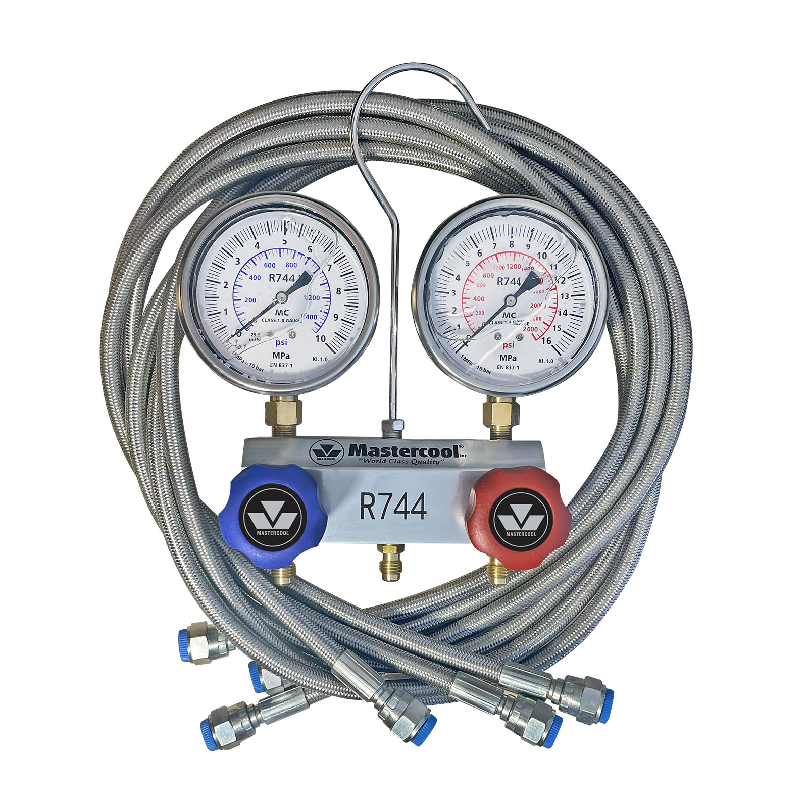 GRUPPO MANOMETRICO A PISTONE A 2 VIE PER CO2 - R744