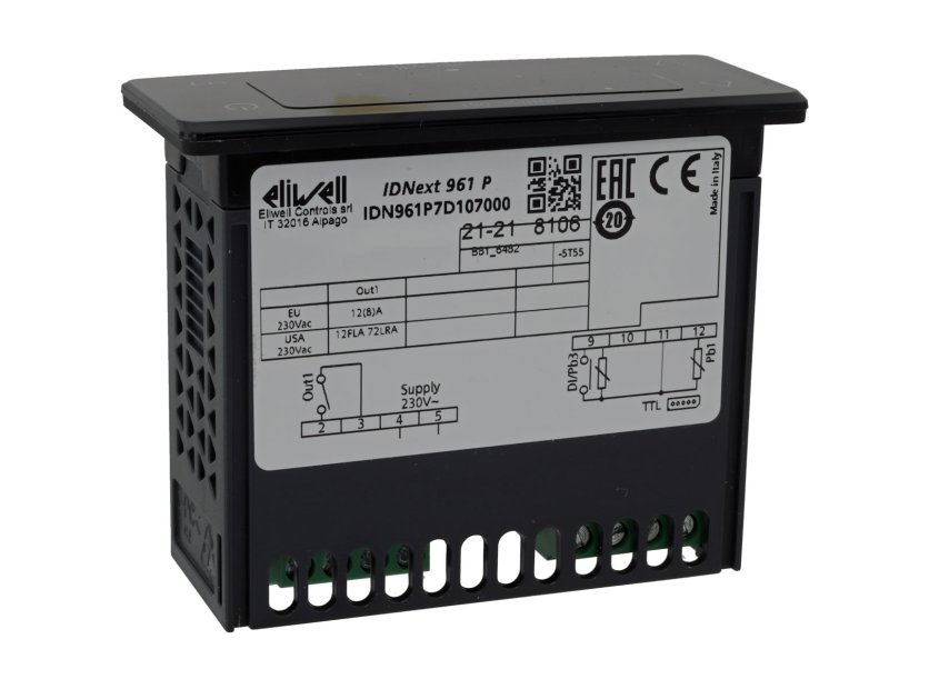 Eliwell IDNext 961 IDN961P7D107000 Termoregolatore PTC - NTC 230VAC - immagine 2