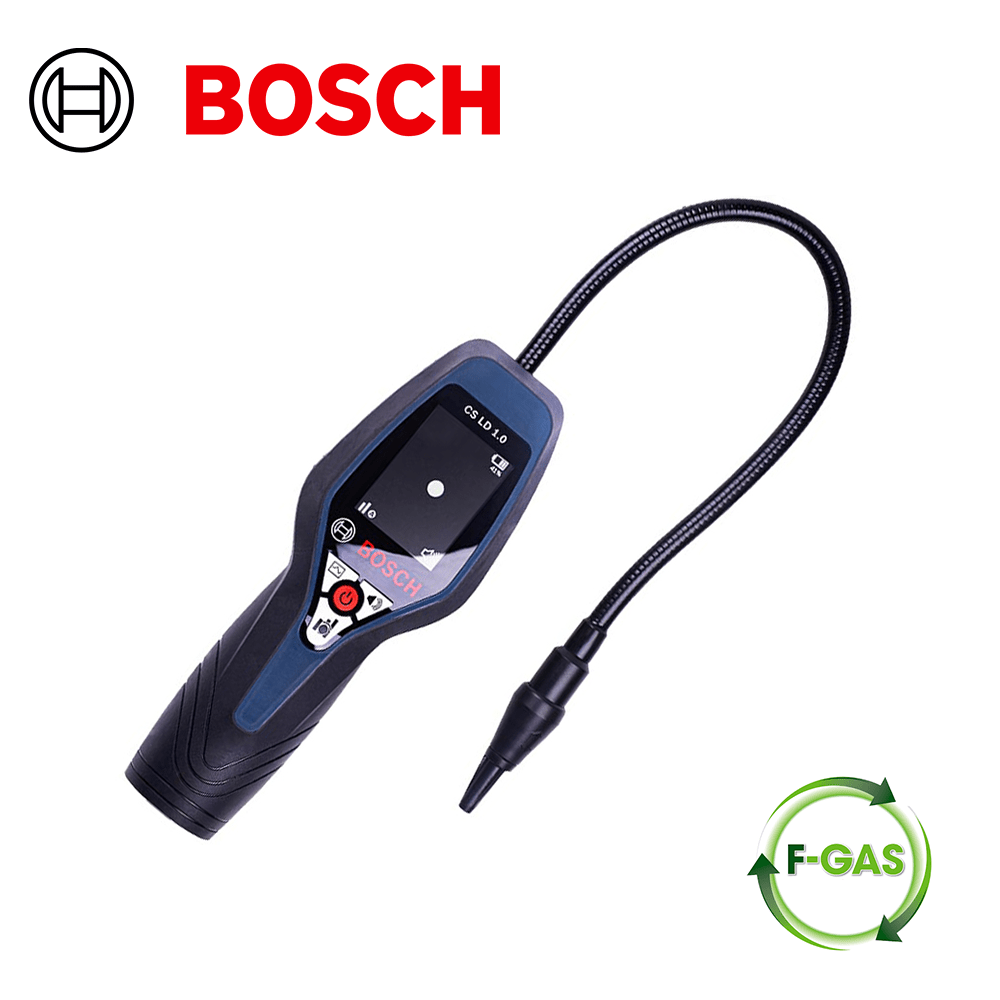 CS LD 1.0 - cercafughe elettronico BOSCH CS LD 1.0 tutti i refrigeranti più comuni (CFC, HCFC, HFC, HFO, HC (infiammabili) refrigeranti/gas e NH3