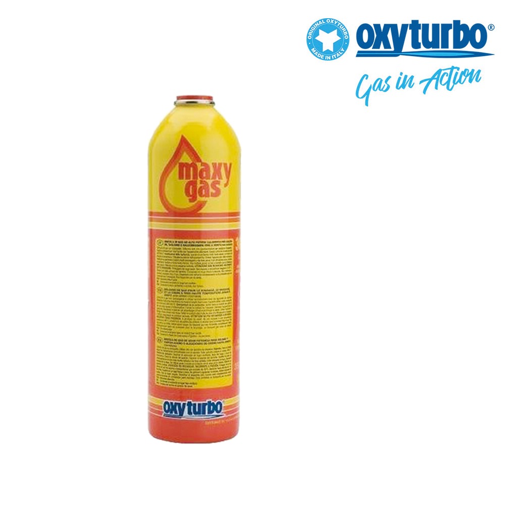 Bombola cartuccia di ricambio Maxy Gas 385 gr per Turbo Set 90