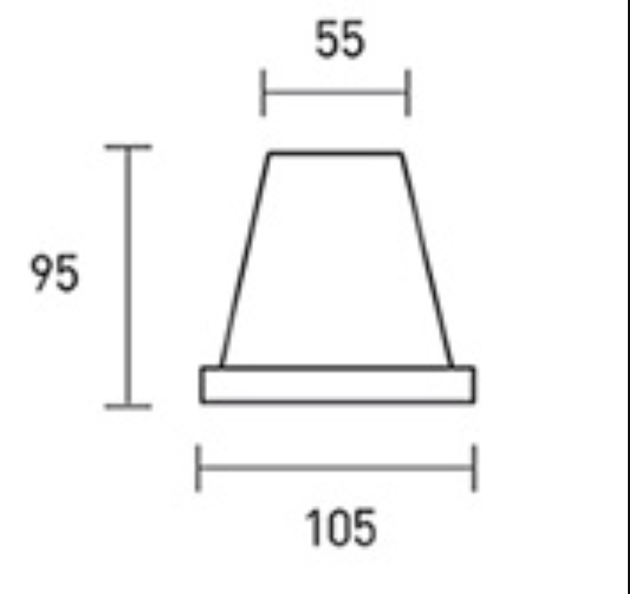 Supporto a cono kit 4pz - immagine 2