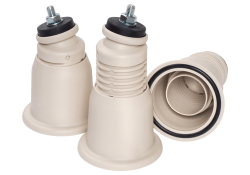 Supporto a cono regolabile kit 4pz