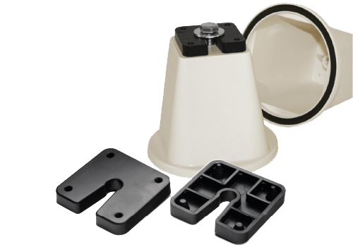 Supporto a cono kit 4pz